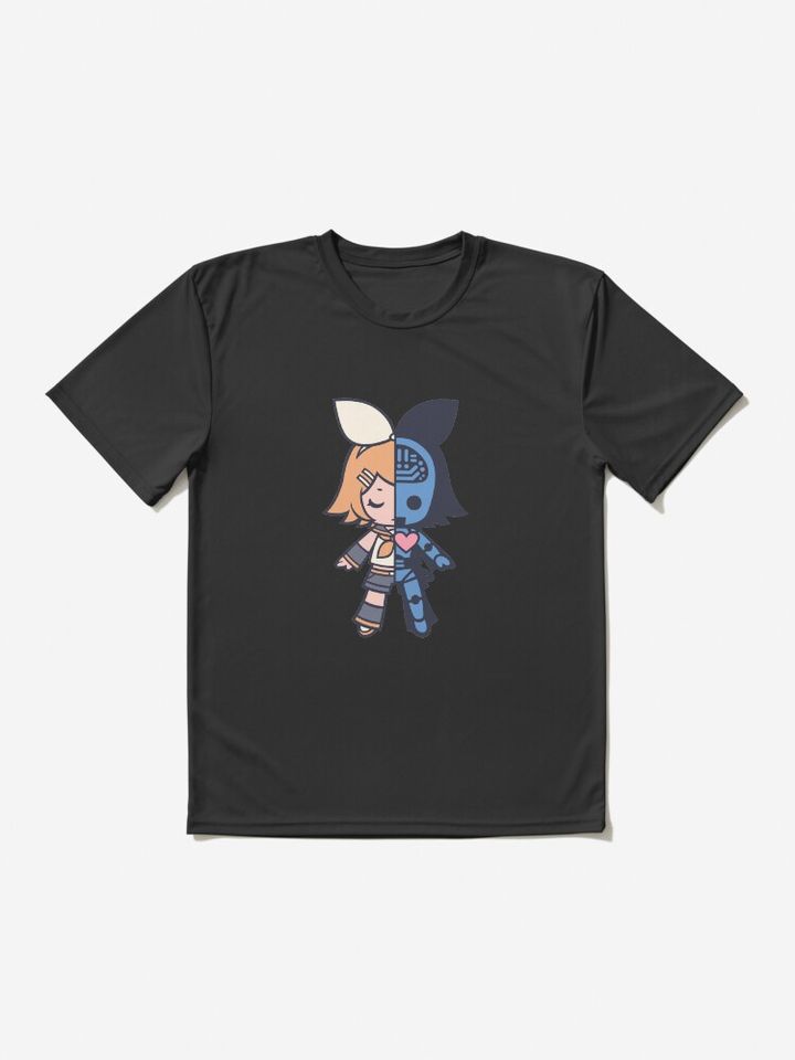 Kagamine Rin Kokoro Chibi Active T-Shirt
