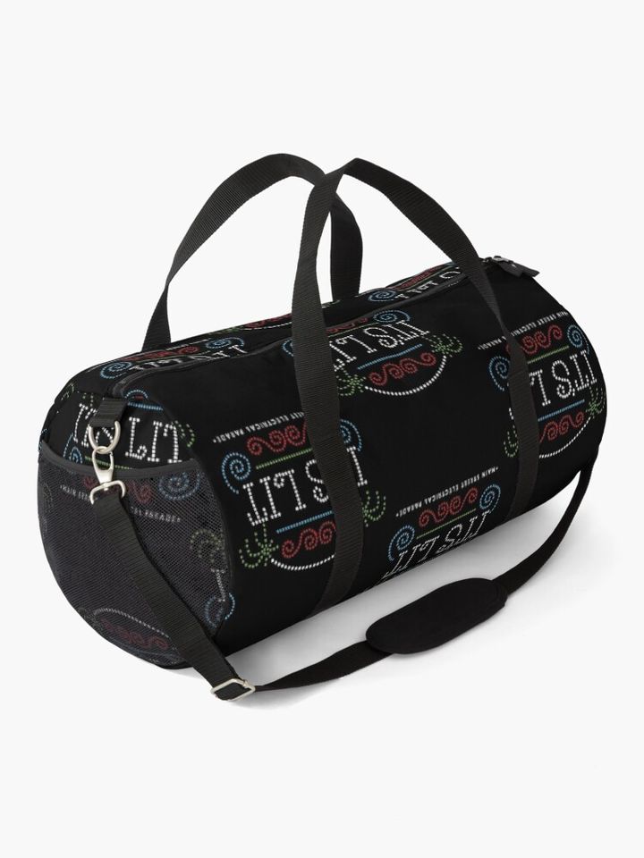 Its Lit Main Street Electrical Parade  Duffle Bag