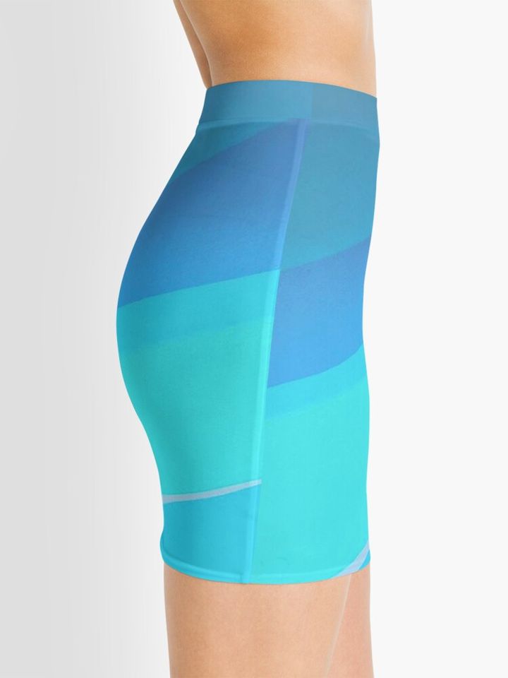 Toothpaste Wall Mini Skirt