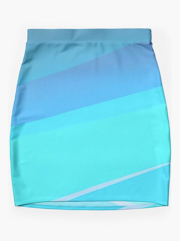 Toothpaste Wall Mini Skirt