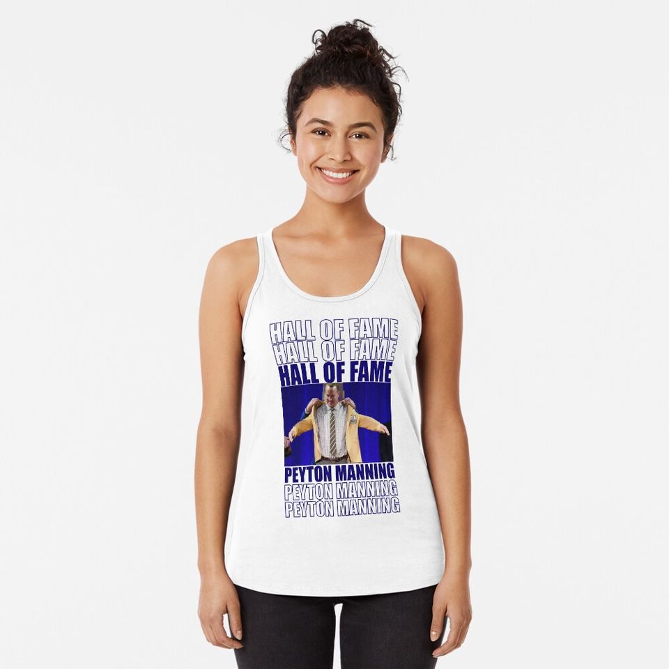 Peyton Manning Racerback Tank Top