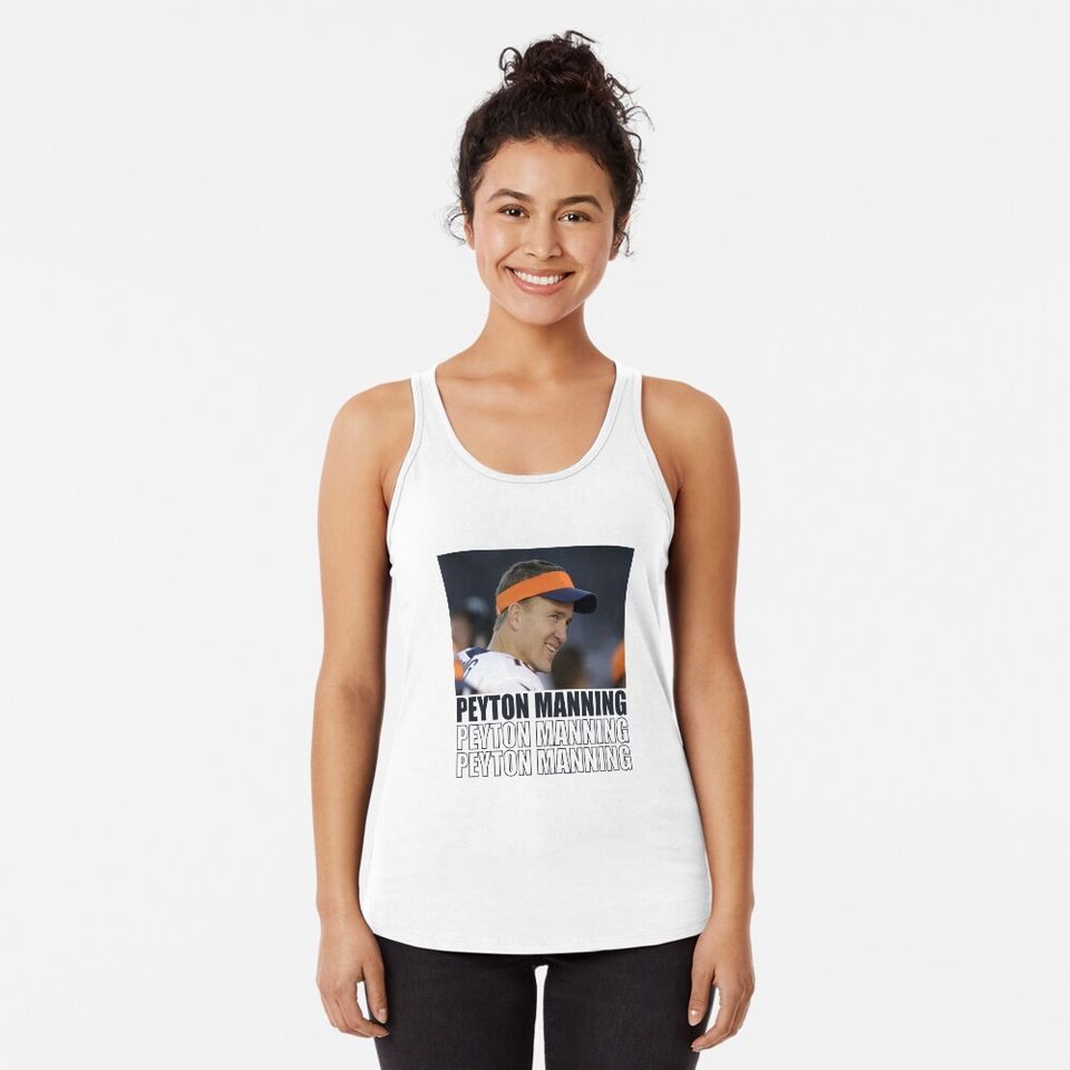 Peyton Manning Racerback Tank Top