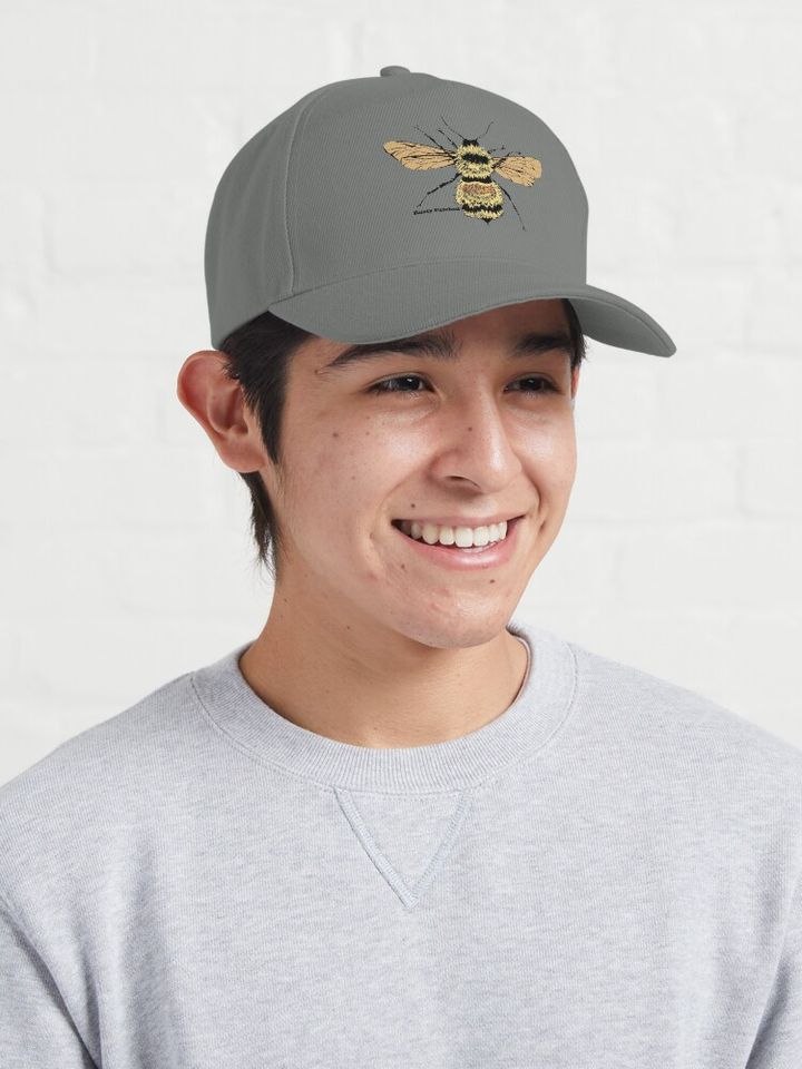 Endangered Rusty Patched Bumble Bee Cap