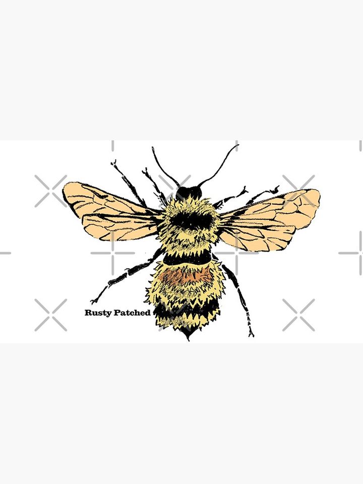 Endangered Rusty Patched Bumble Bee Cap