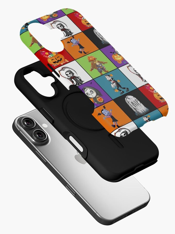 Halloween characters  iPhone Case