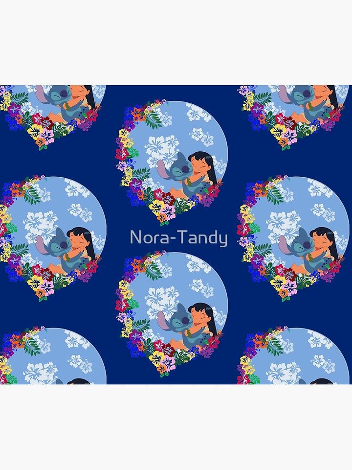 Lilo and Stitch Hug Throw Blanket