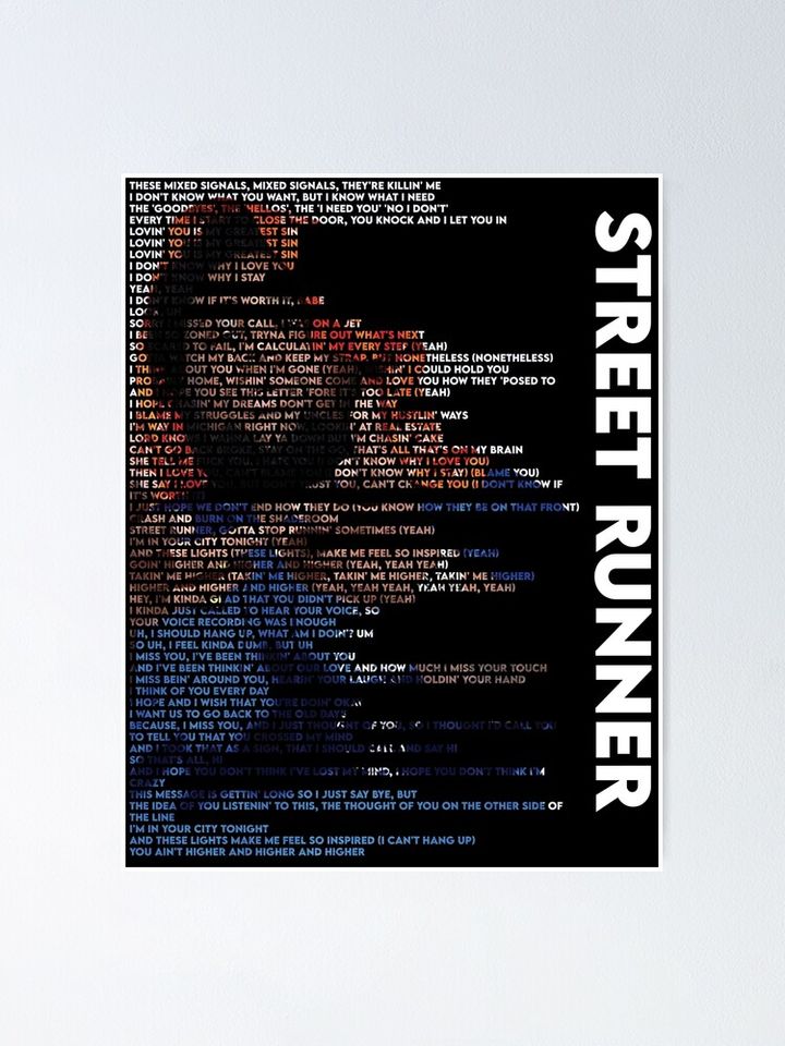 Rod Wave Poster Music Print for Living Room Decoration