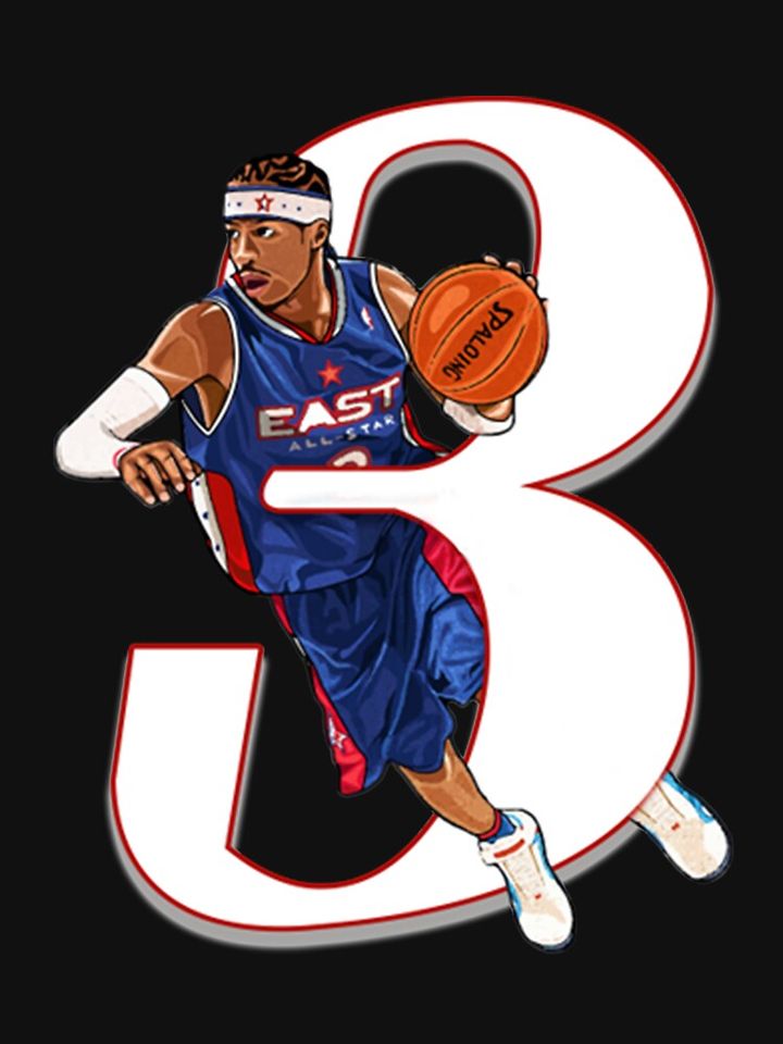 Allen Iverson All Star game Premium Oversized Hoodie