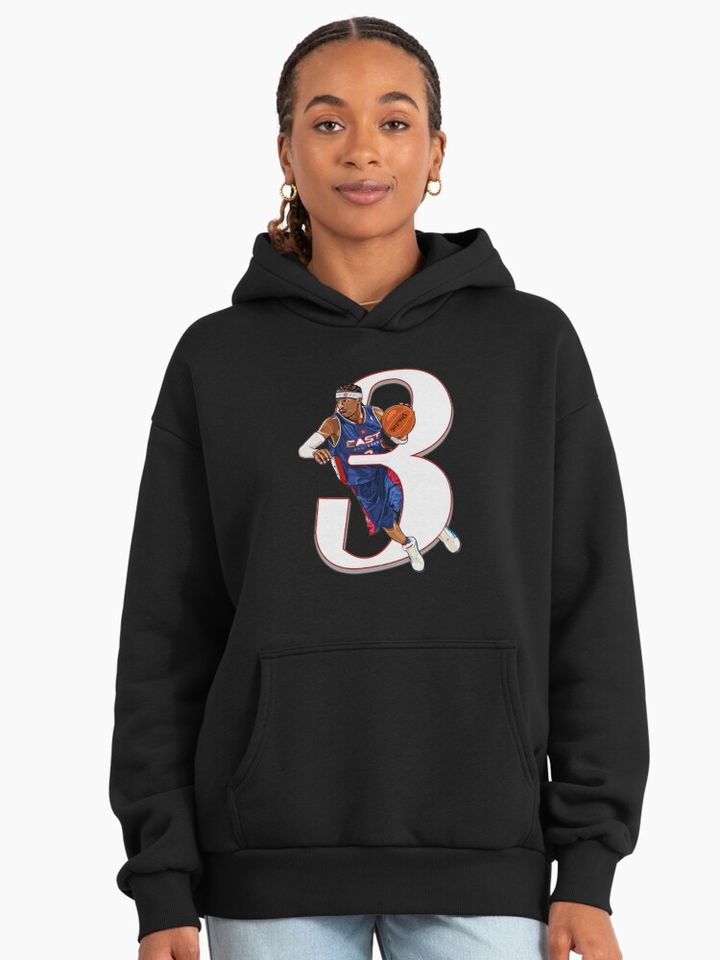 Allen Iverson All Star game Premium Oversized Hoodie