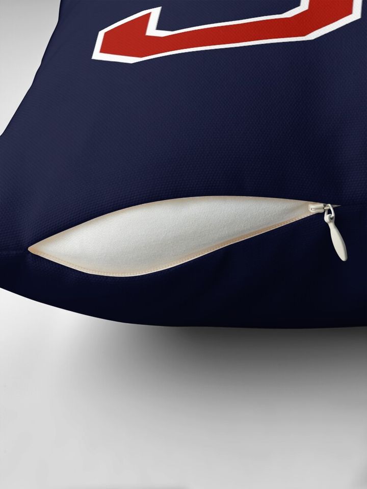 #34 (White Outline) Pillow