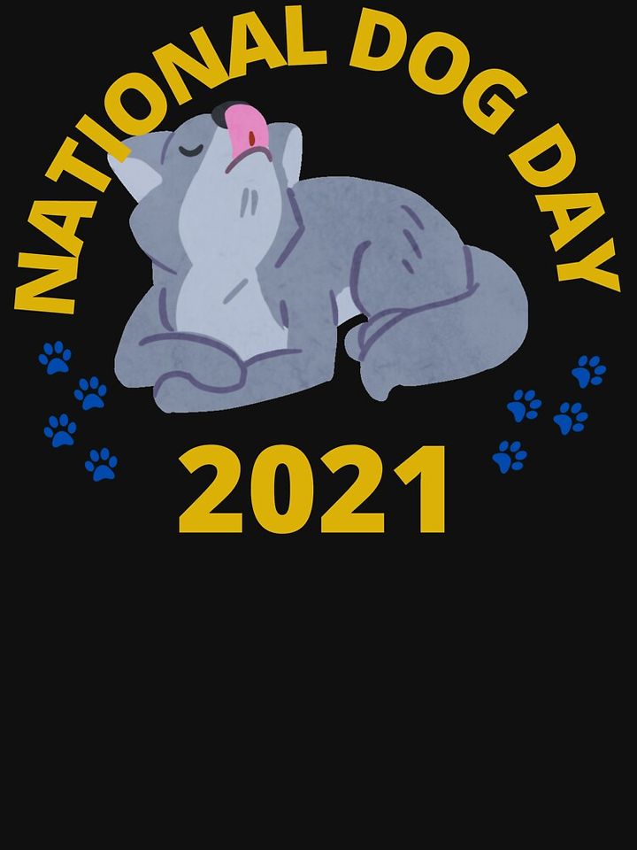 NATIONAL DOG DAY 2021 Lightweight Hoodie