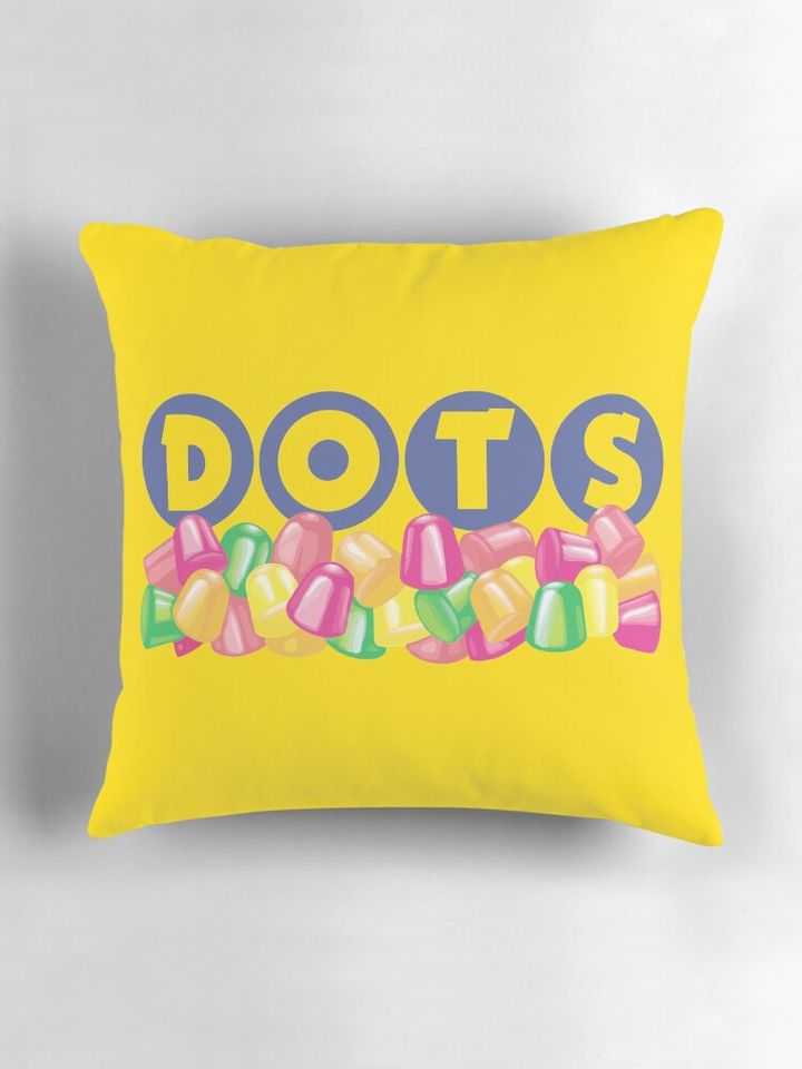 Dots Candy Gumdrops Pillow