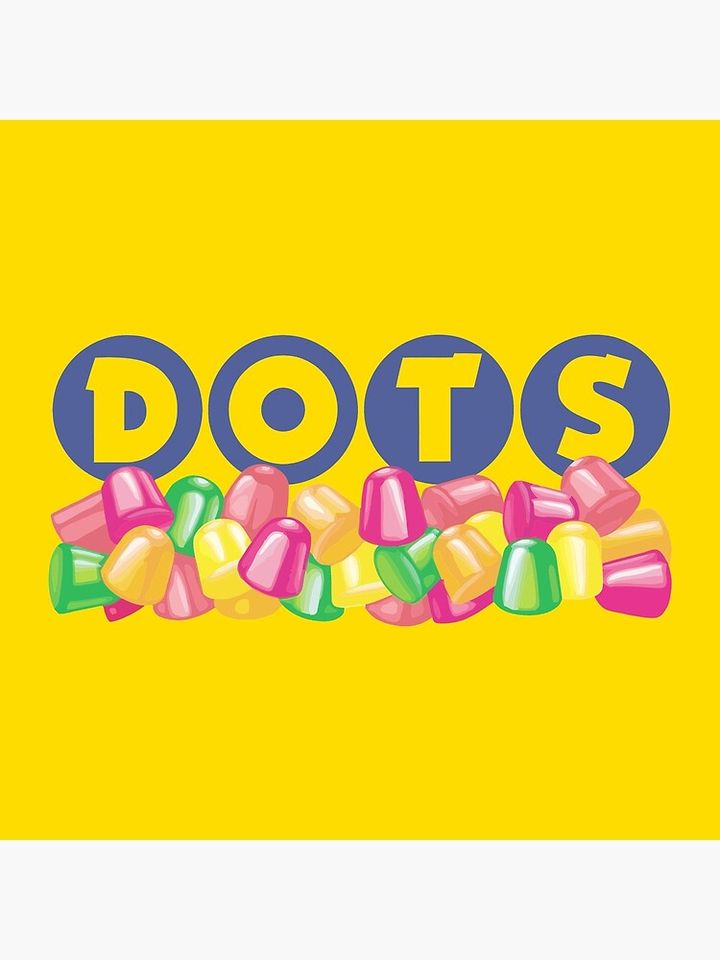 Dots Candy Gumdrops Pillow