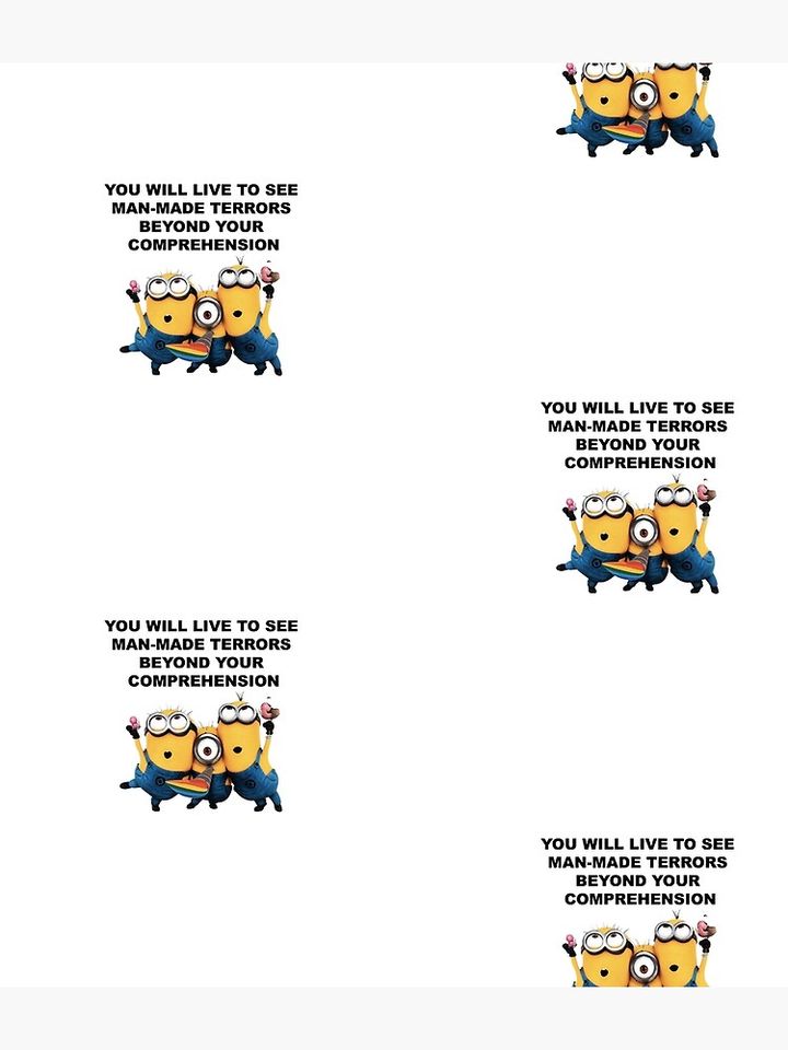 Based Minion Backpack, School Backpack