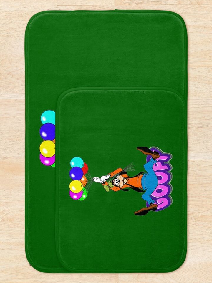 Goofy Cartoon Bath Mat