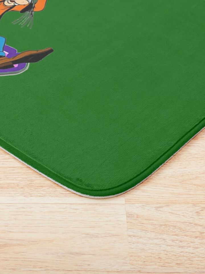 Goofy Cartoon Bath Mat