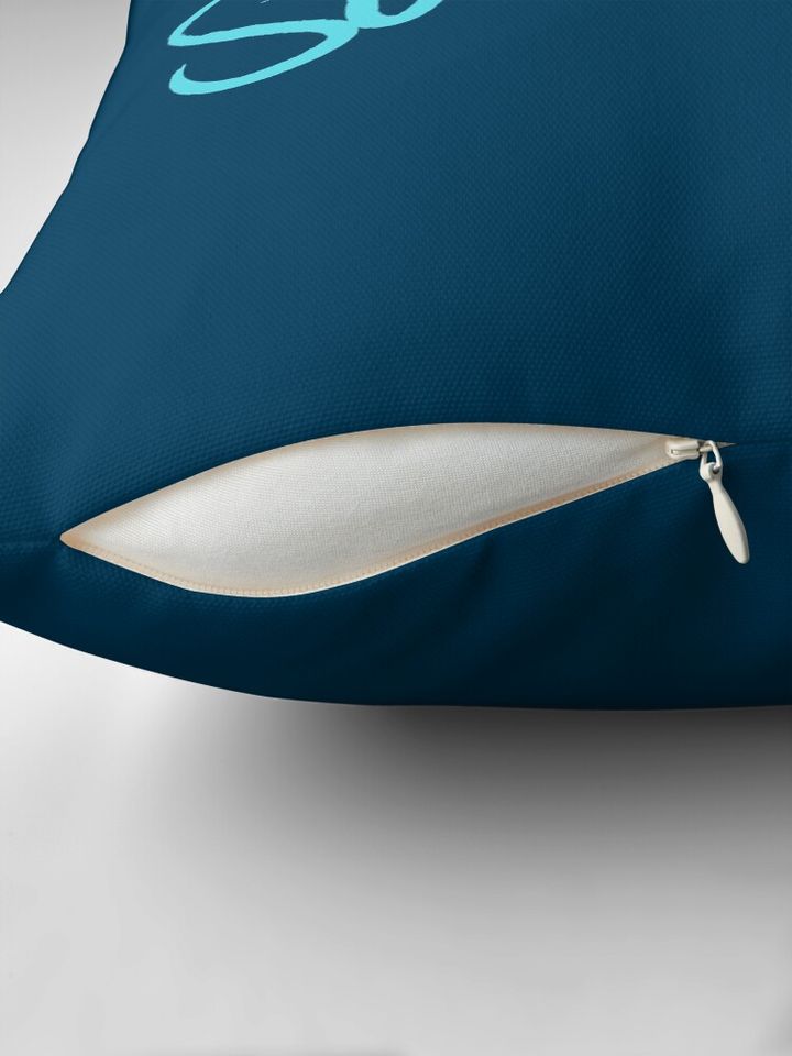 Just Keep Swimming Pillow