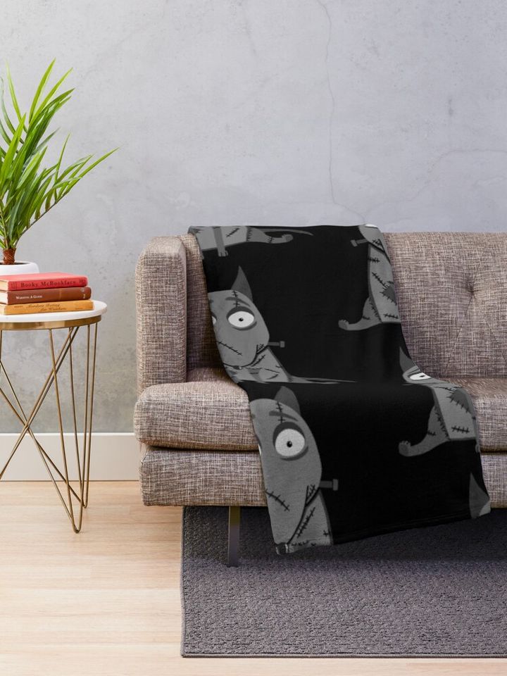 frankenweenie sparky Throw Blanket
