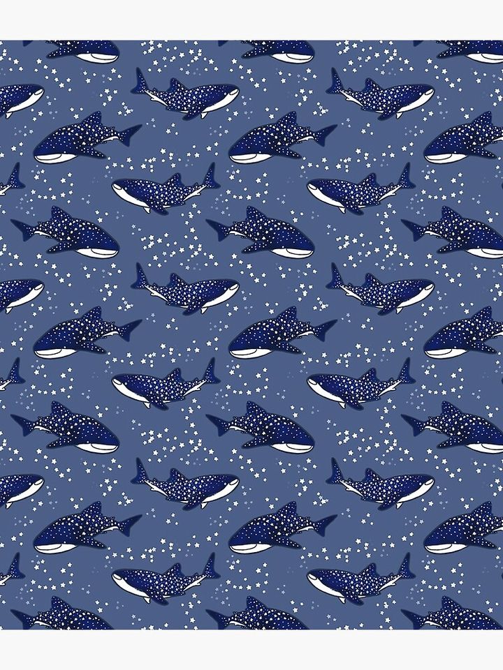 Starry Whale Sharks Backpack