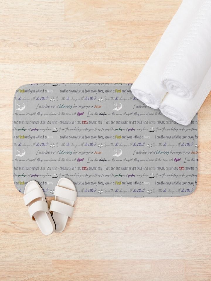 Nightmare Before Christmas Bath Mat