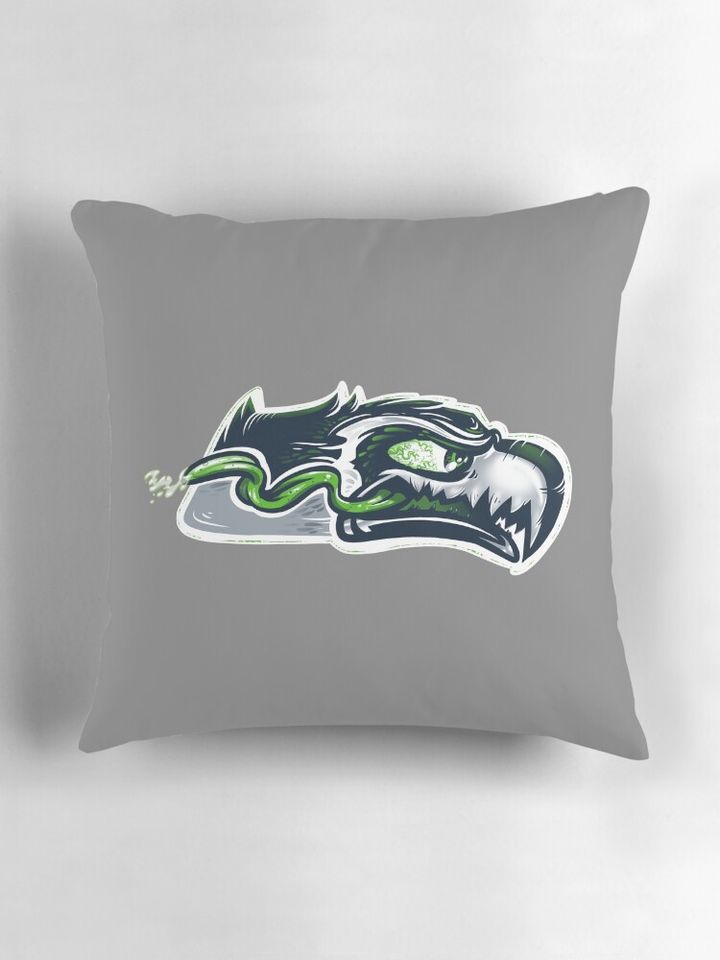 Sneezehawks Pillow