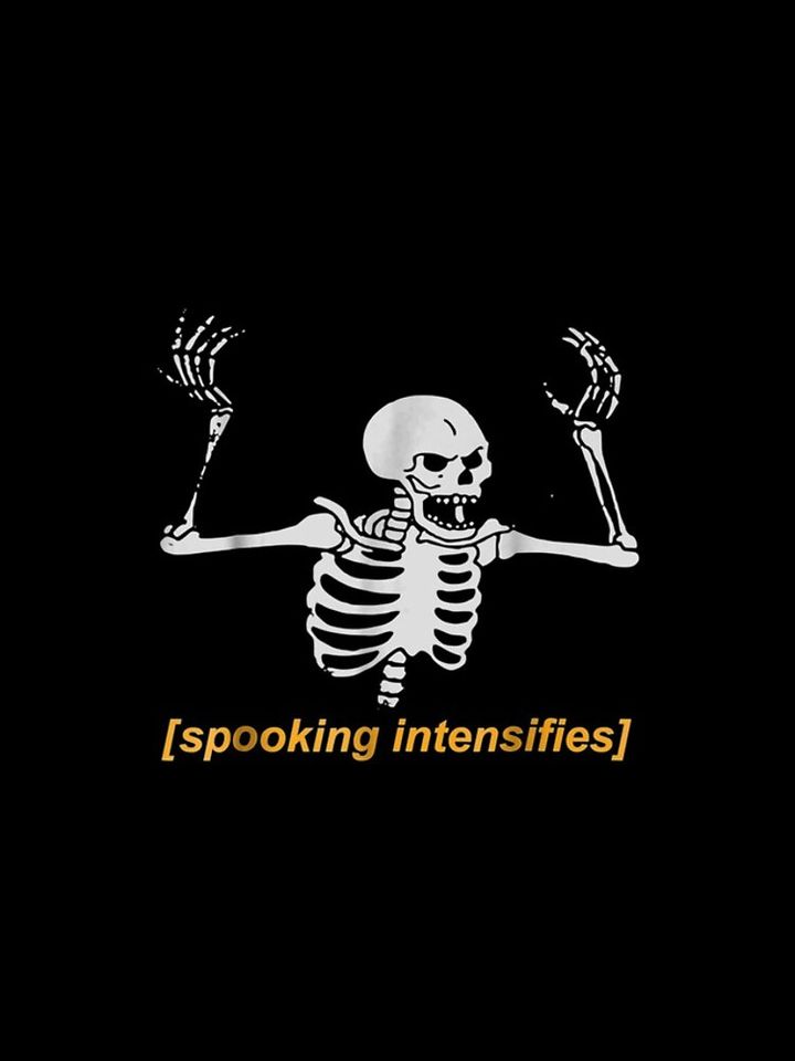 Spooking Intensifies Spooky Scary Skeleton Meme Premium  iPhone Case
