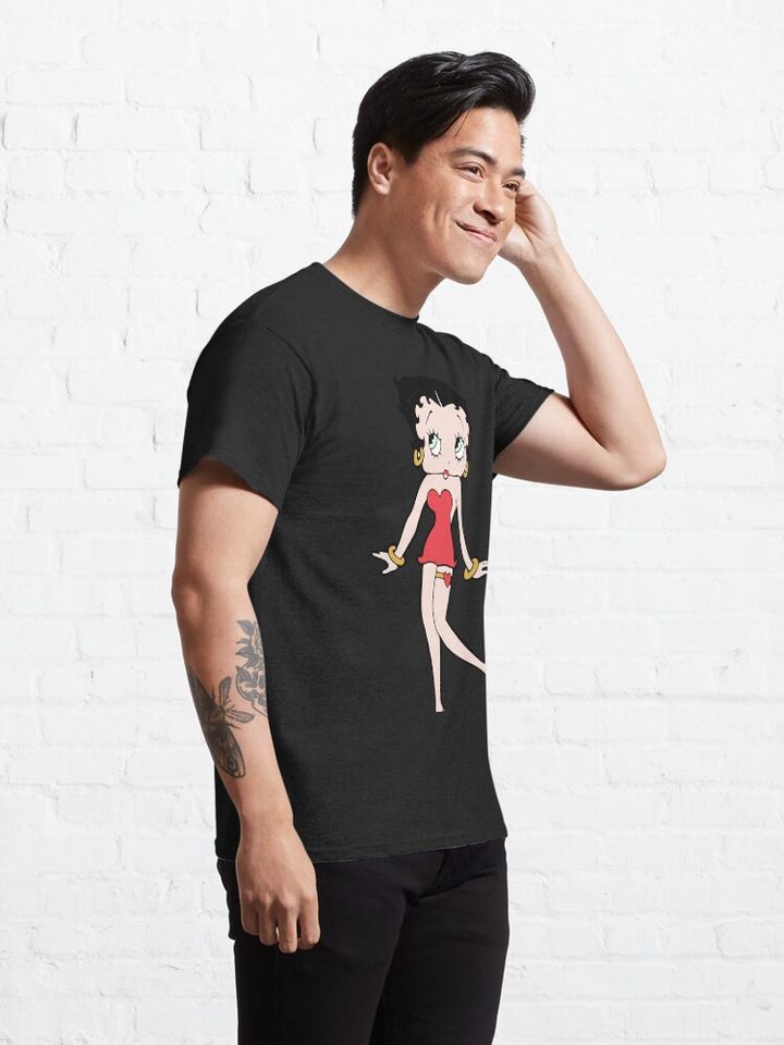 Betty Boop Cartoon Classic T-Shirt
