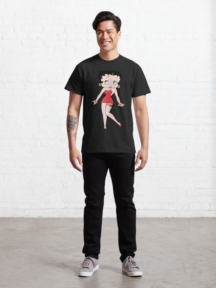 Betty Boop Cartoon Classic T-Shirt