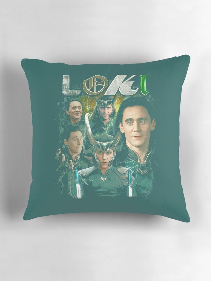  Loki God of Mischief Pillow