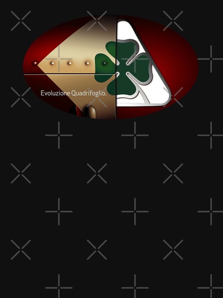 Alfa Romeo Quadrifoglio Heritage Evolution T-Shirt