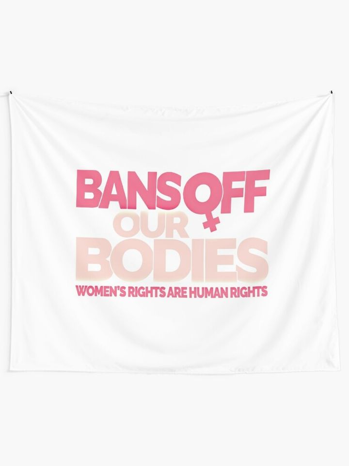 Bans Off Our Bodies Tapestry