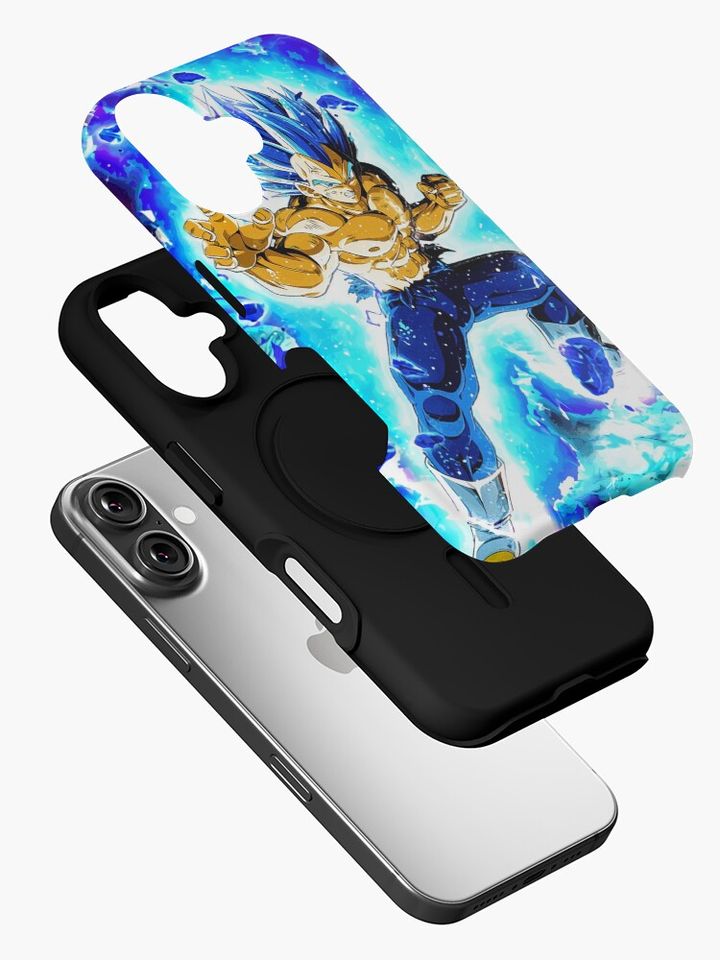 Vegeta Super Saiyan Blue DBS SSB iPhone Case