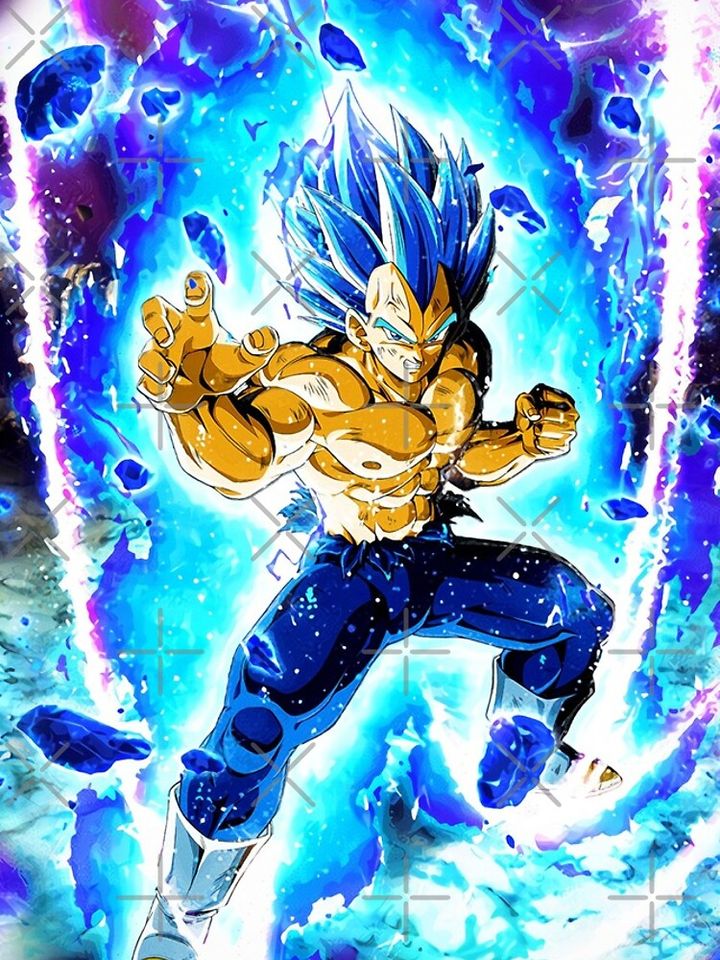 Vegeta Super Saiyan Blue DBS SSB iPhone Case