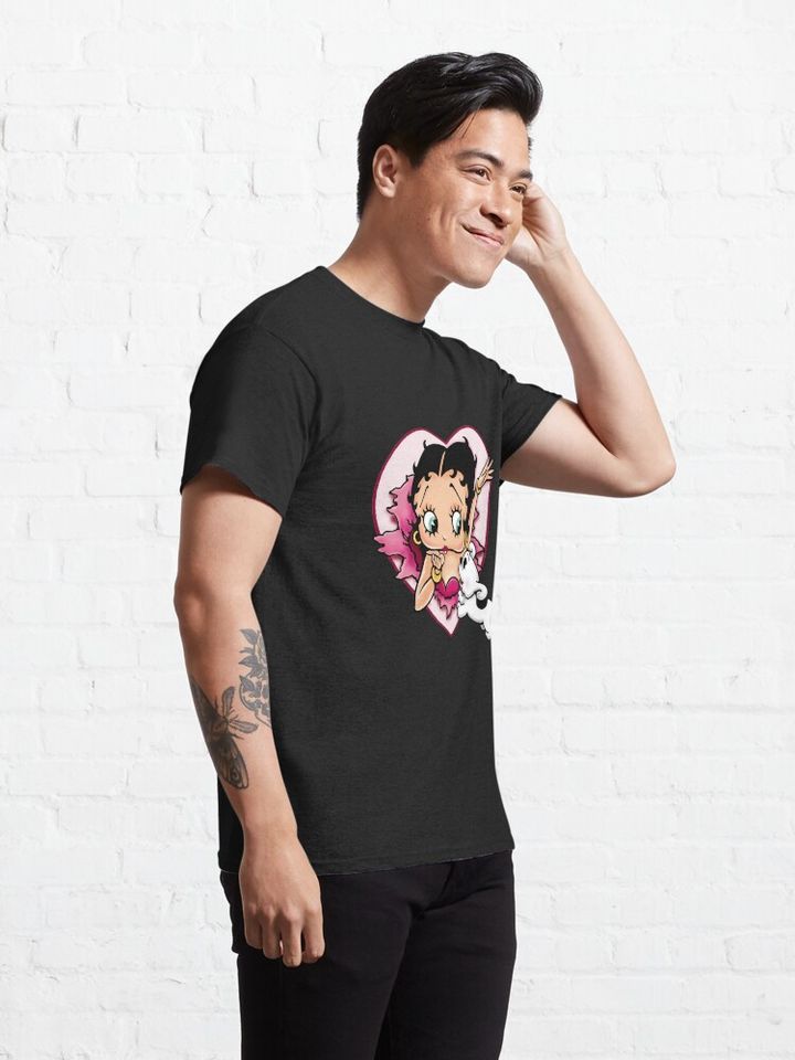 Betty Boop Peace Classic T-Shirt