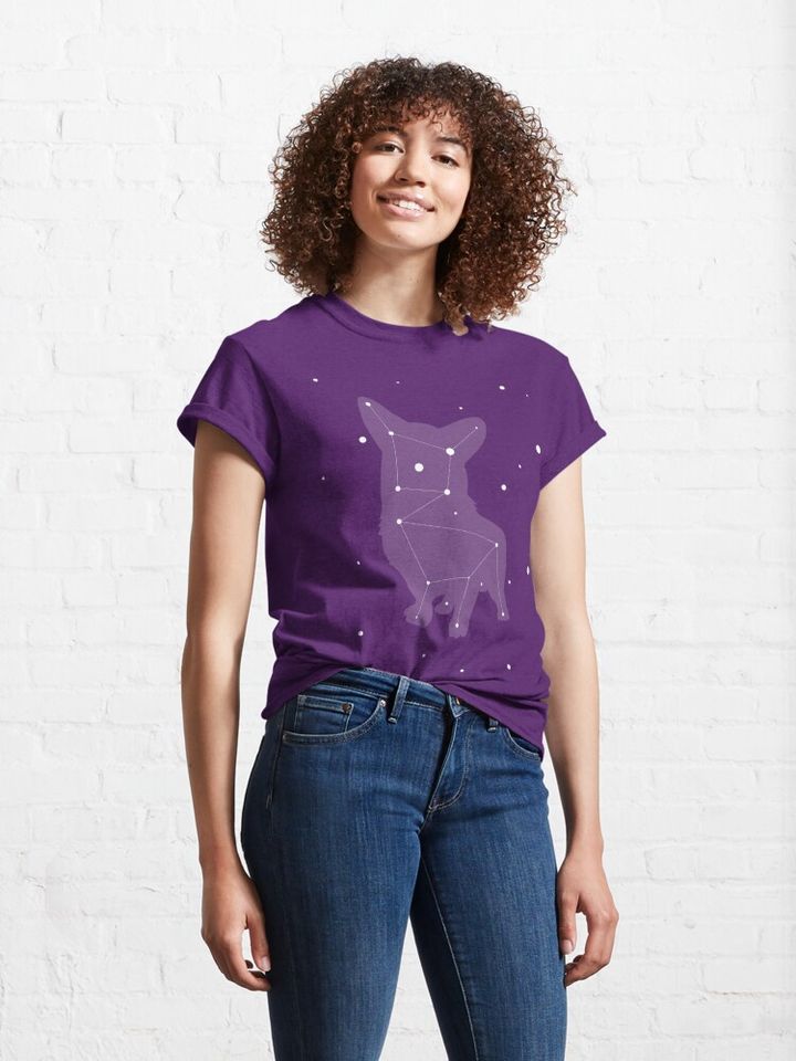 Constellation de Corgi T-shirt classique