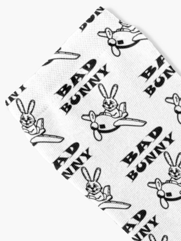 Bad Bunny Dodgers Socks