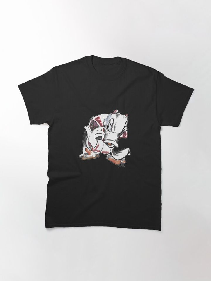 Charcoal and Oil - Devil Donald Duck Classic T-Shirt