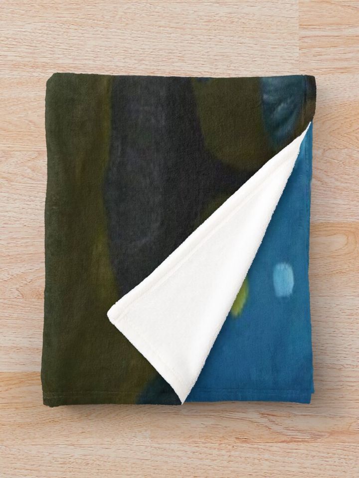 Tangled paint Throw Blanket