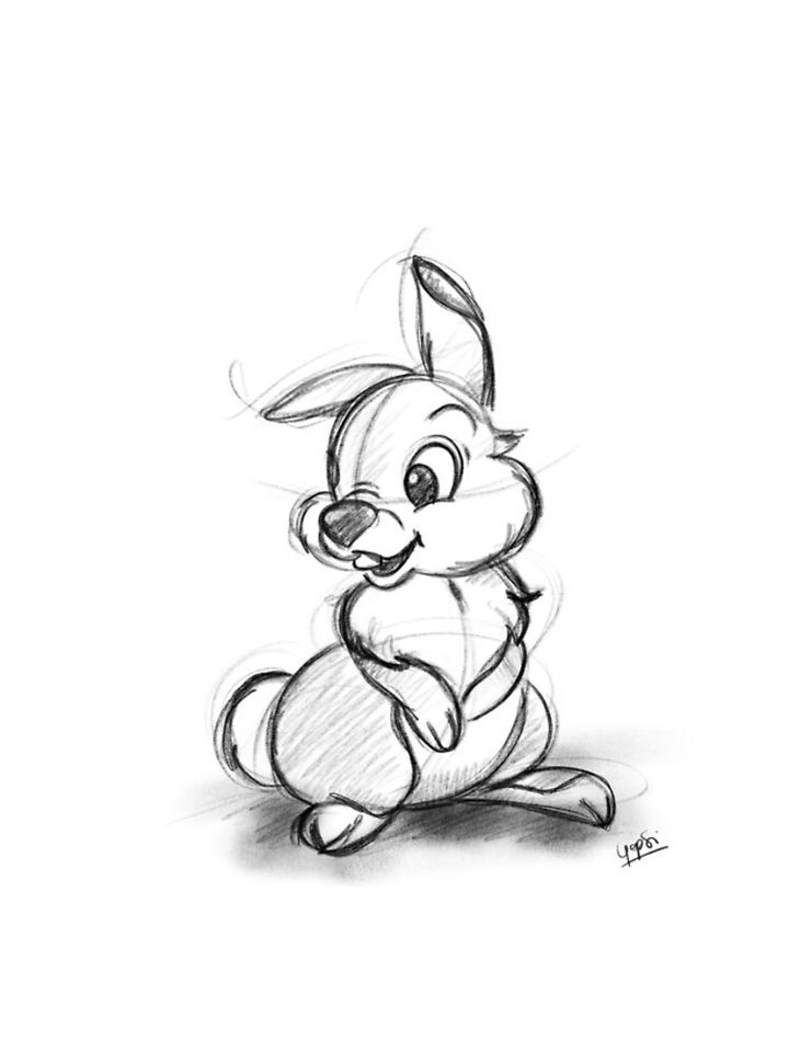 Thumper sketch iPhone Case