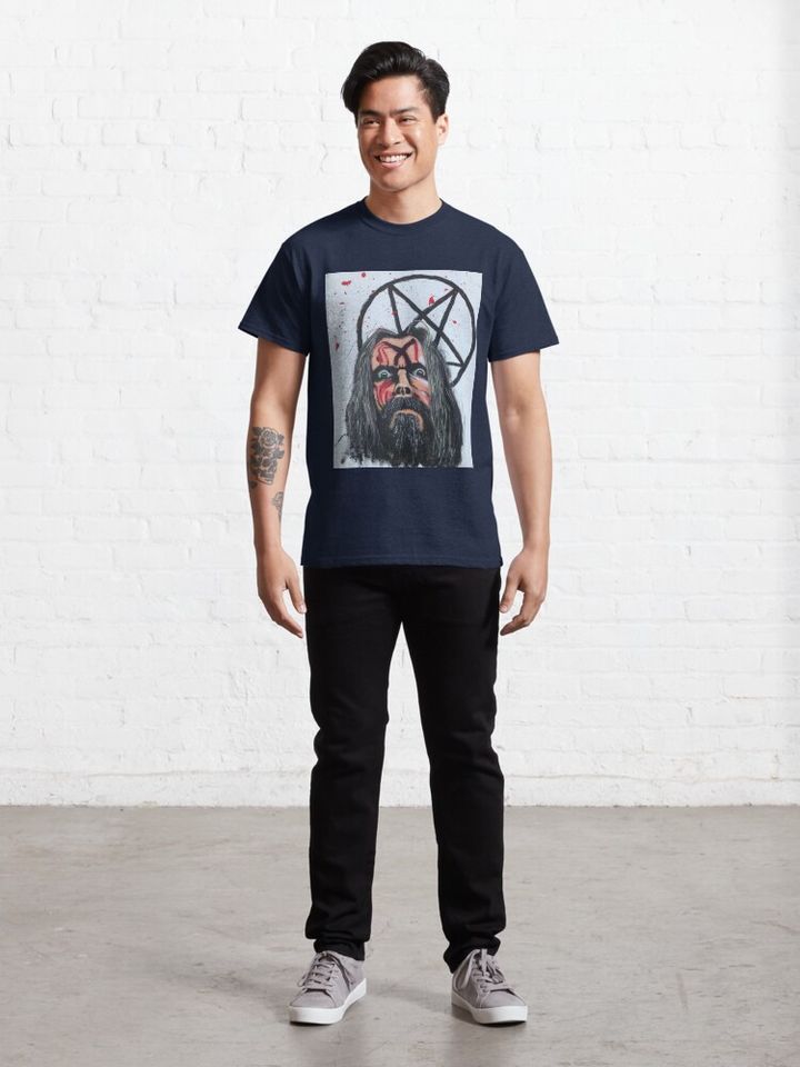 Retro Vintage Rob Zombie Awesome For Music Fan Classic T-Shirt