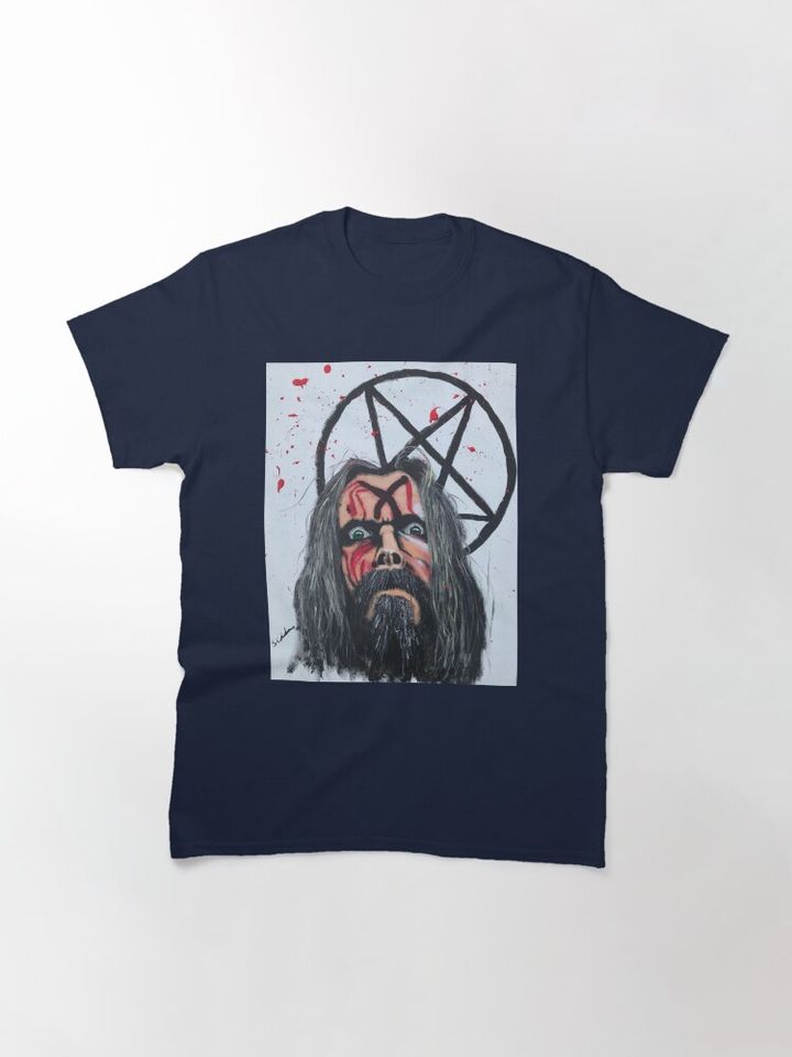 Retro Vintage Rob Zombie Awesome For Music Fan Classic T-Shirt