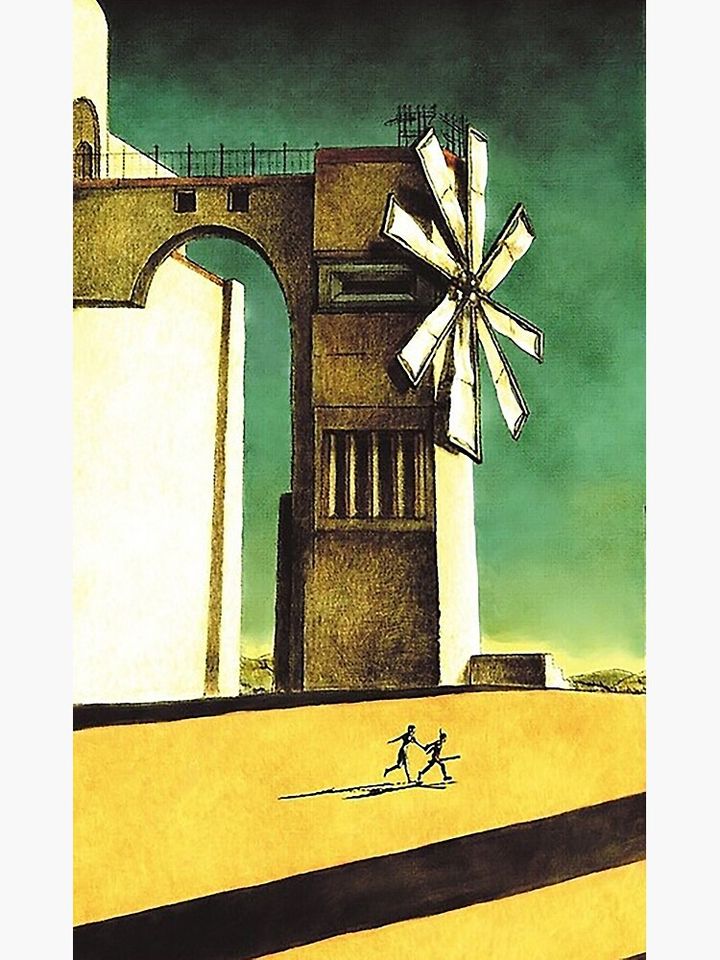 Retro Ico game front cover artwork Premium Matte Vertical Poster