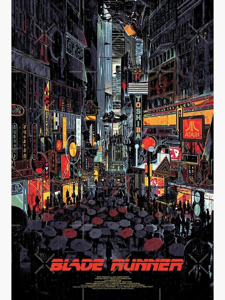 Blade Runner Poster Premium Matte Vertical Poster