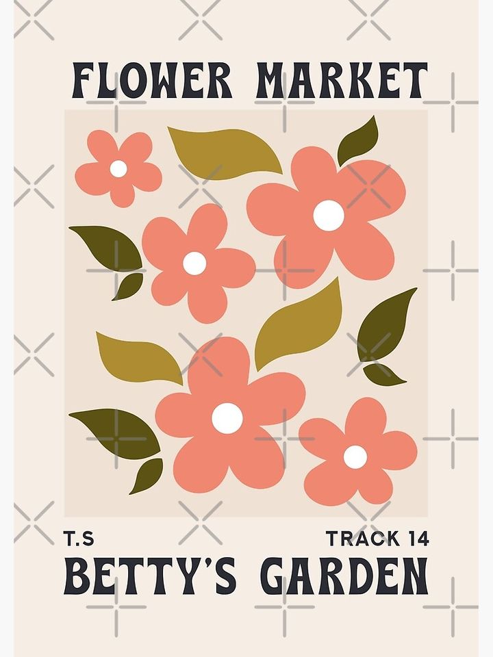 Betty's Garden | TS Premium Matte Vertical Poster