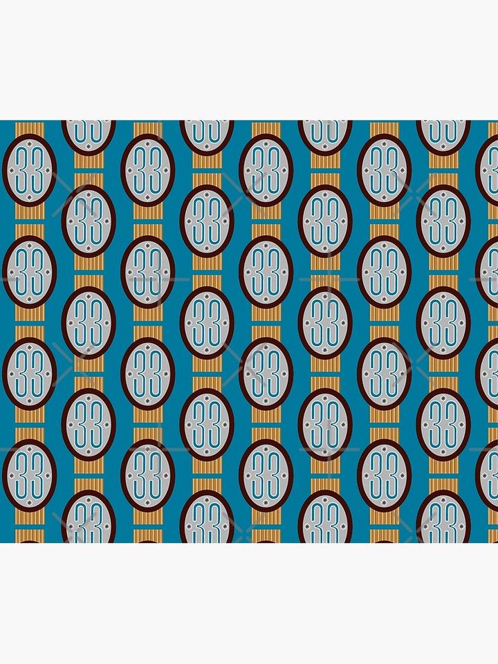 Club 33 Throw Blanket