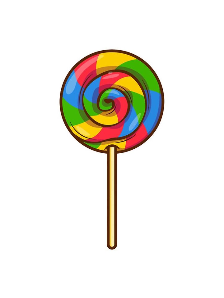 Lollipop Rainbow Sucker Candy Halloween Costume iPhone Case