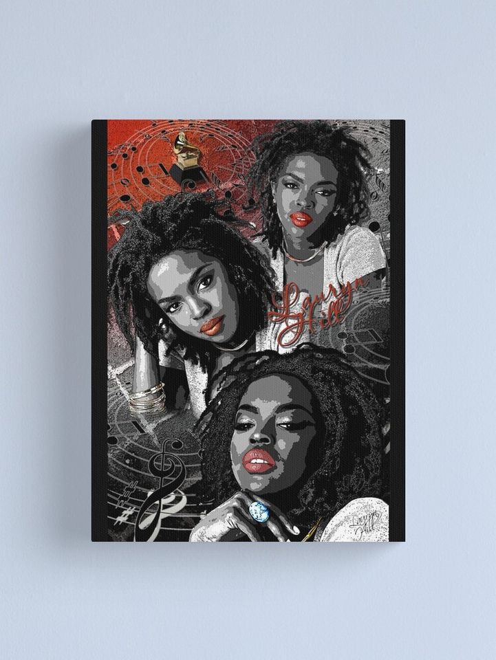 Lauryn Hill "Collage Canvas Print