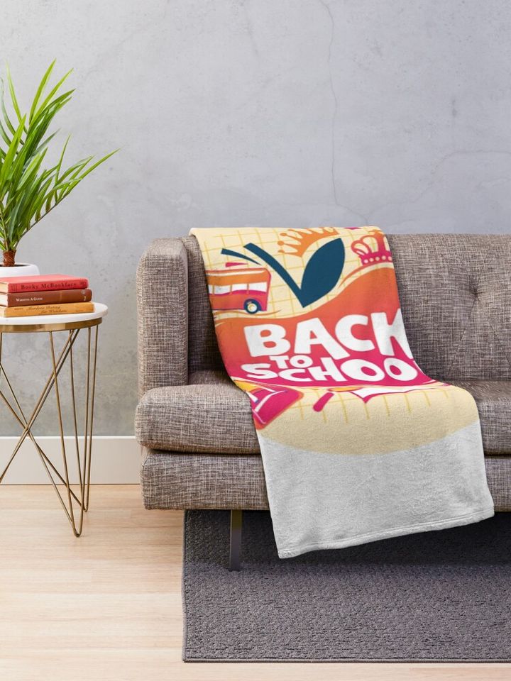 Back To School 2022 Throw Blanket