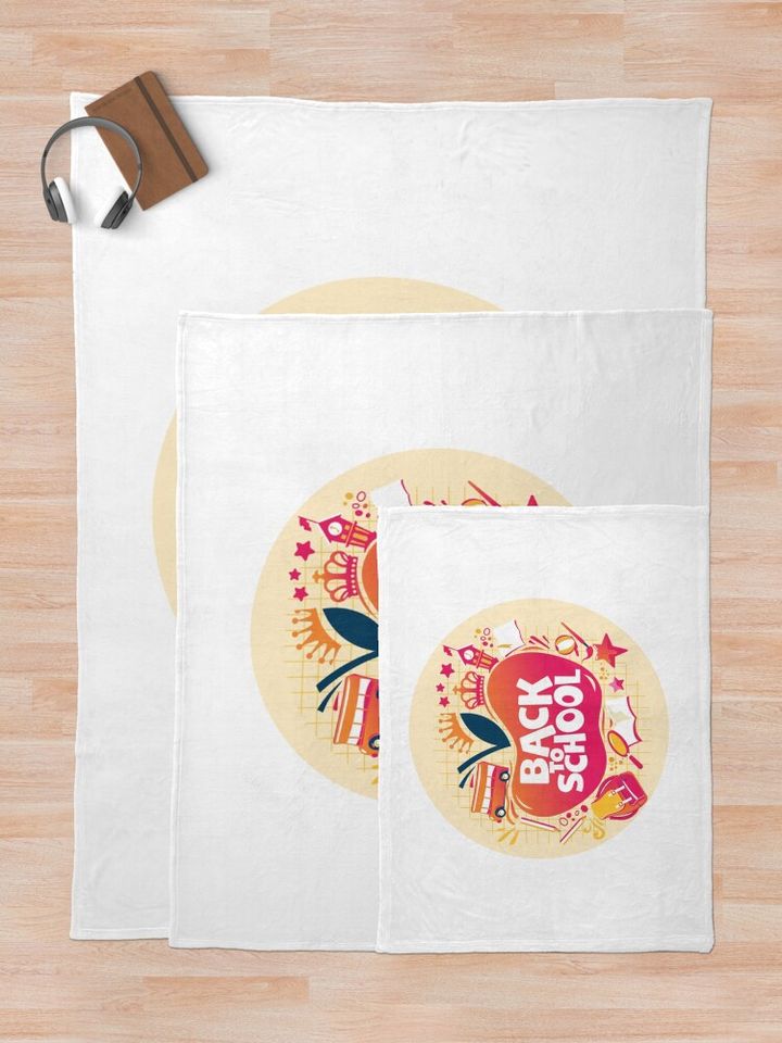 Back To School 2022 Throw Blanket