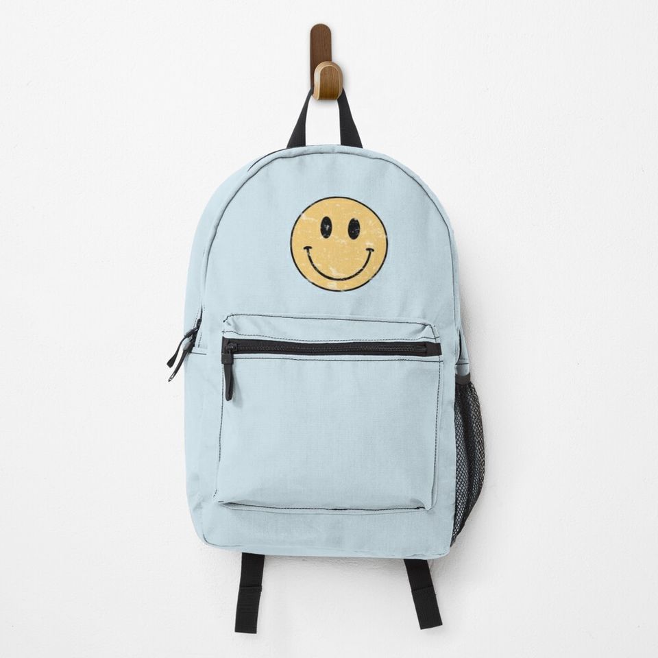 Vintage smiley face  Backpack
